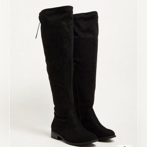 Torrid Stretch Flat Over The Knee Boot